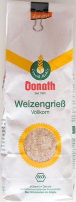 Weizengrieß Vollkorn