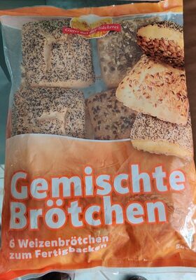 Gemischte Brötchen 6 Weizen zum Fertigbacken