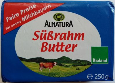 Süßrahm Butter