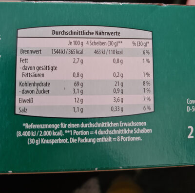 Weizen Knusperbrot