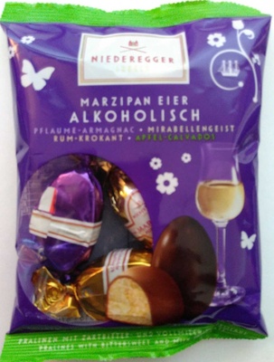 Marzipaneier alkoholisch