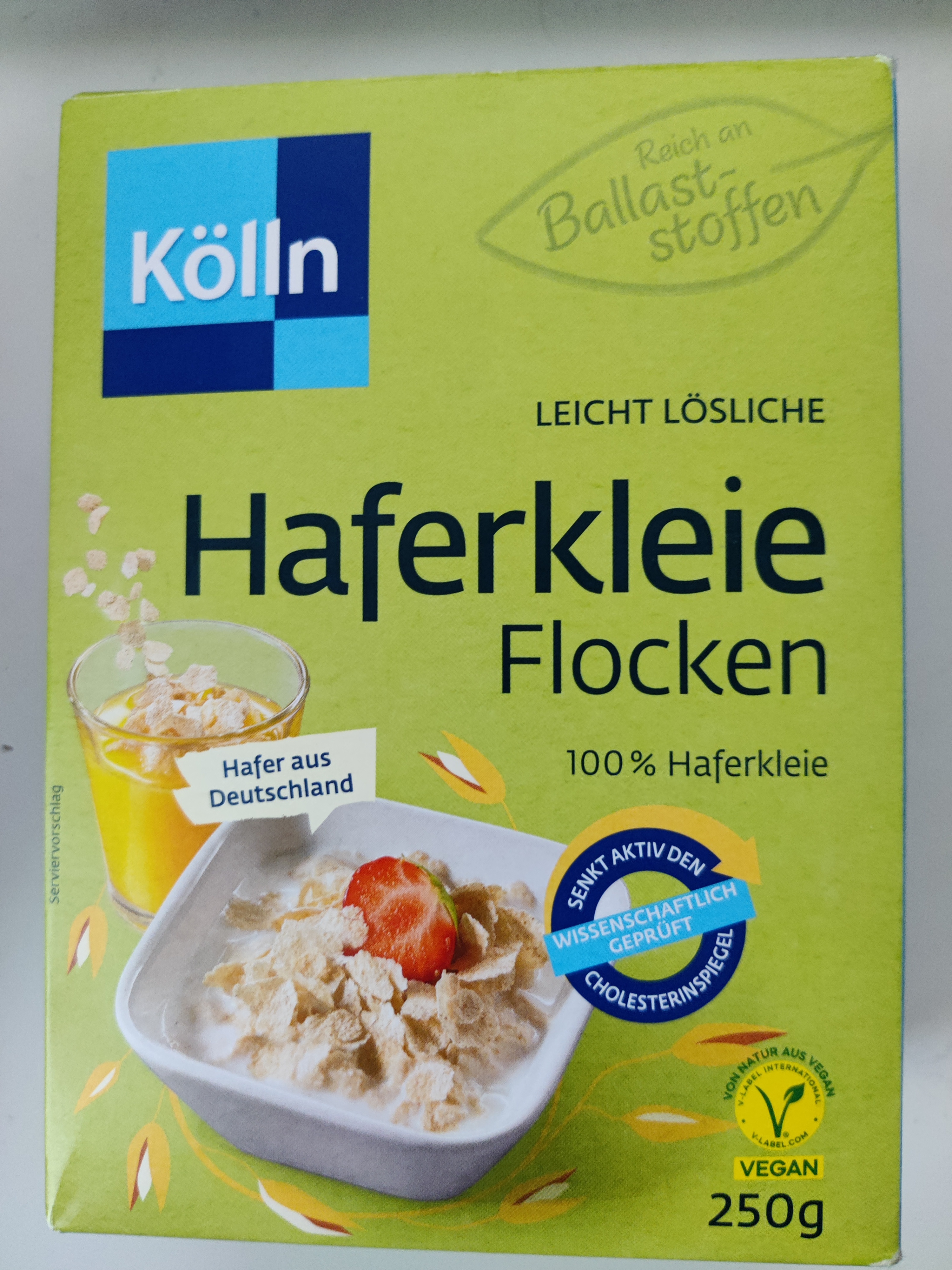 Haferkleie-Flocken