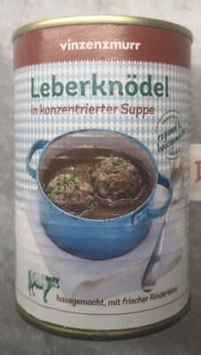 Leberknödel in konzentrierter Suppe
