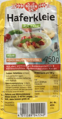 Haferkleie
