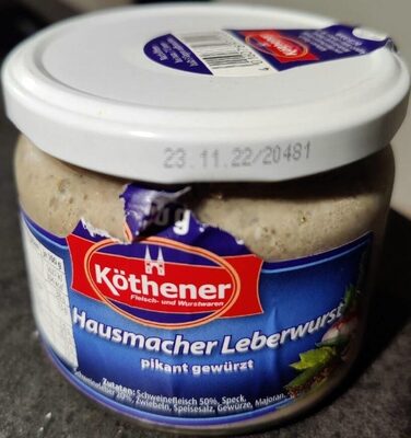 Hausmacher Leberwurst
