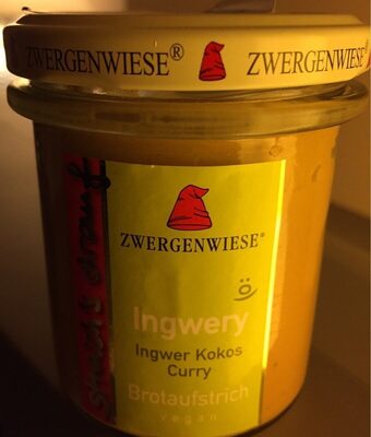 Brotaufstrich Ingwer Kokos Curry
