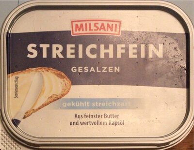 Streichfein, gesalzen