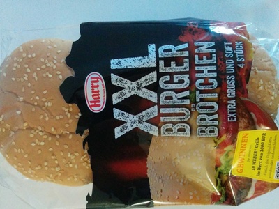 EDEKA Harry Harry XXL Burger Brötchen 4 Stück 300g 1.79€ 1kg 5.97€