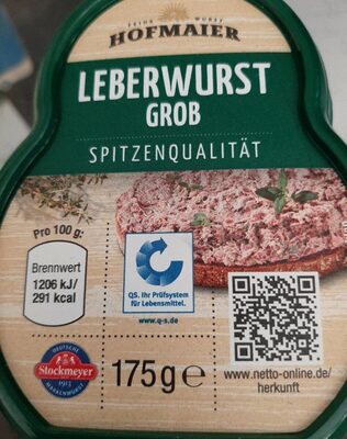 Leberwurst grob