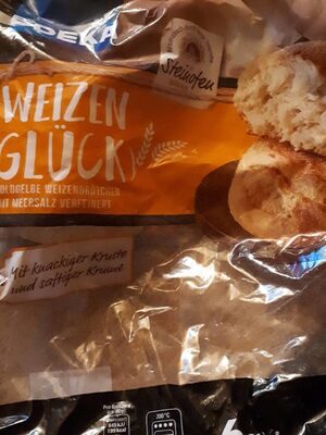 Weizen Glück Brötchen