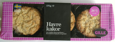 Havre kakor